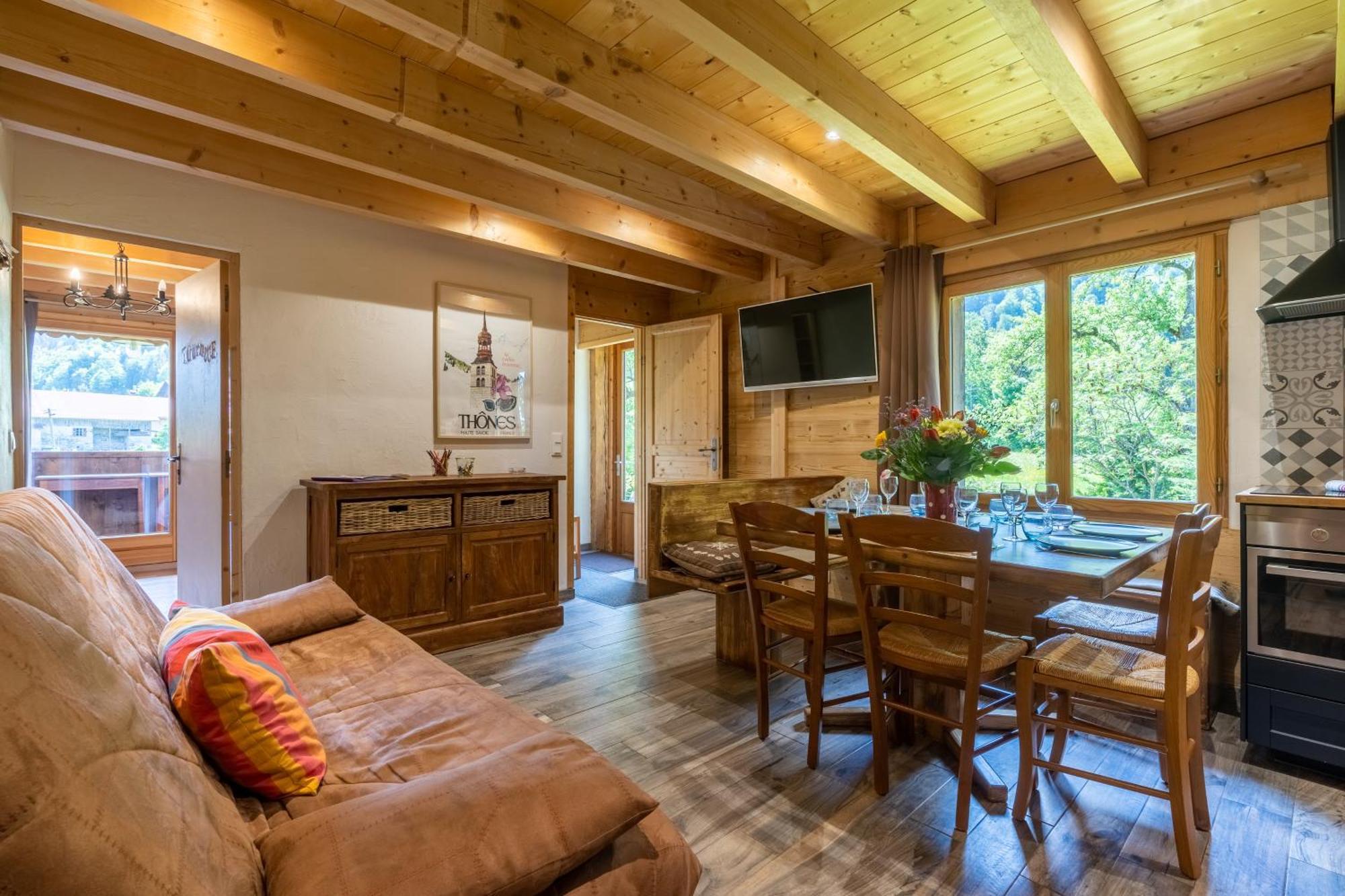 Les Clefs Chalet D'En O חדר תמונה